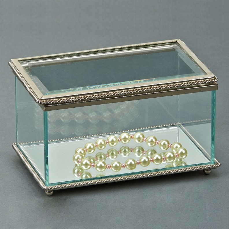 Rectangular Hinged Box, Glass
