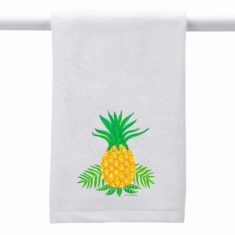 White Towel Pineapple