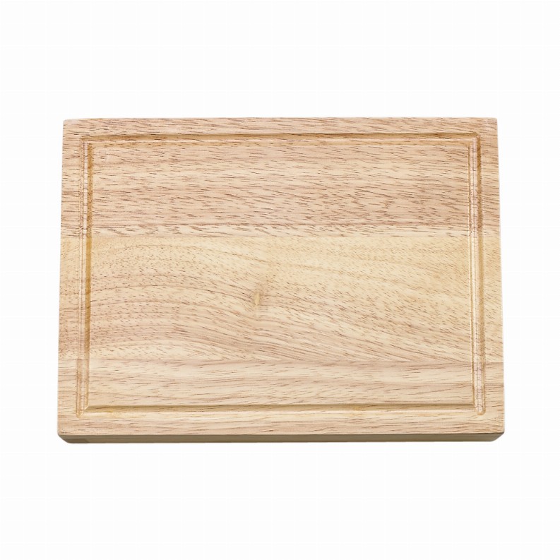 Wood Cheeseboard with 3 Pc Stainless Steel Handle Utensils