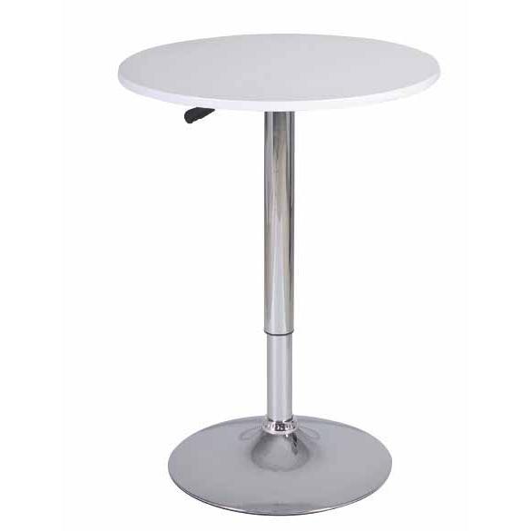 Bar Table, White Wood 23''
