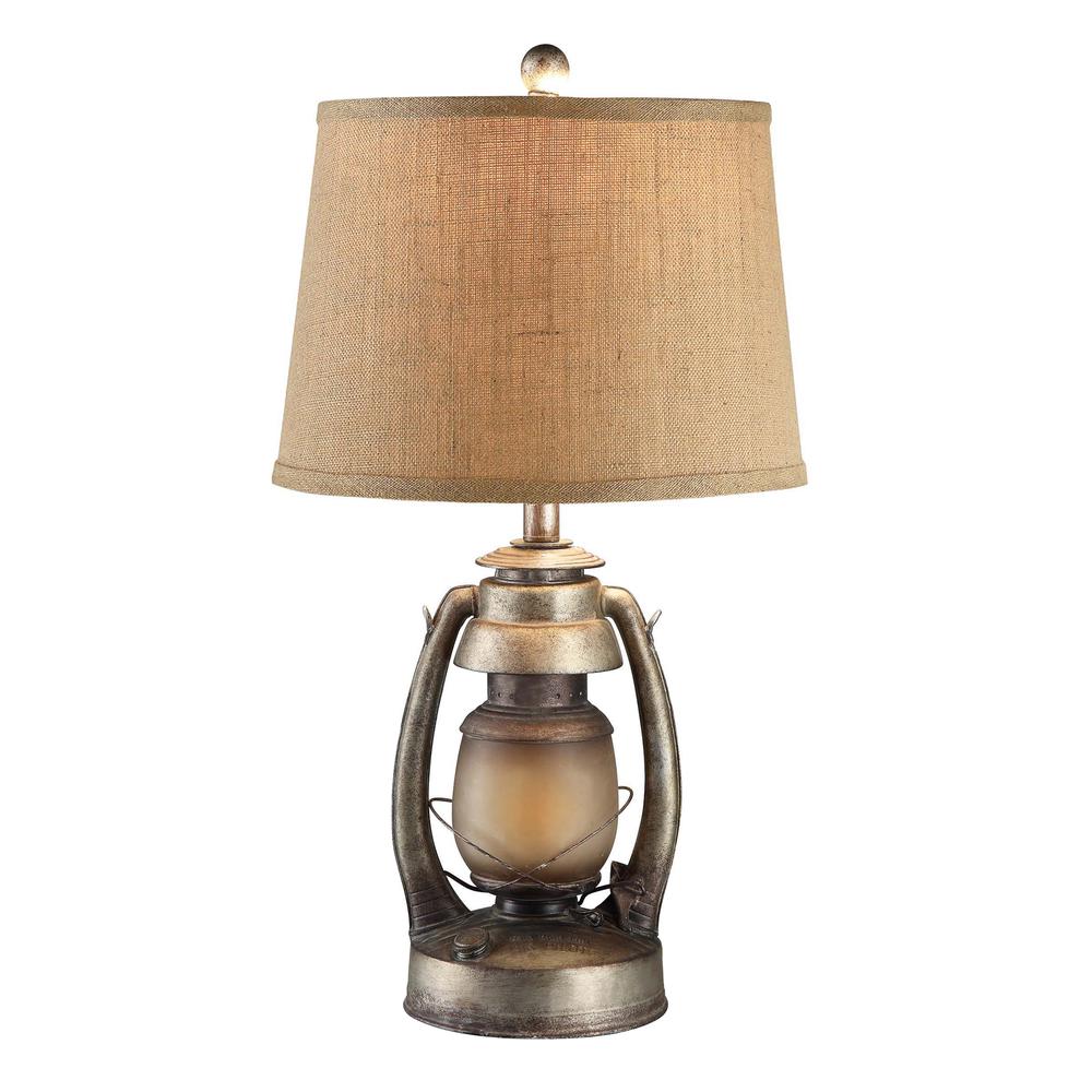 Oil Lantern Table Lamp