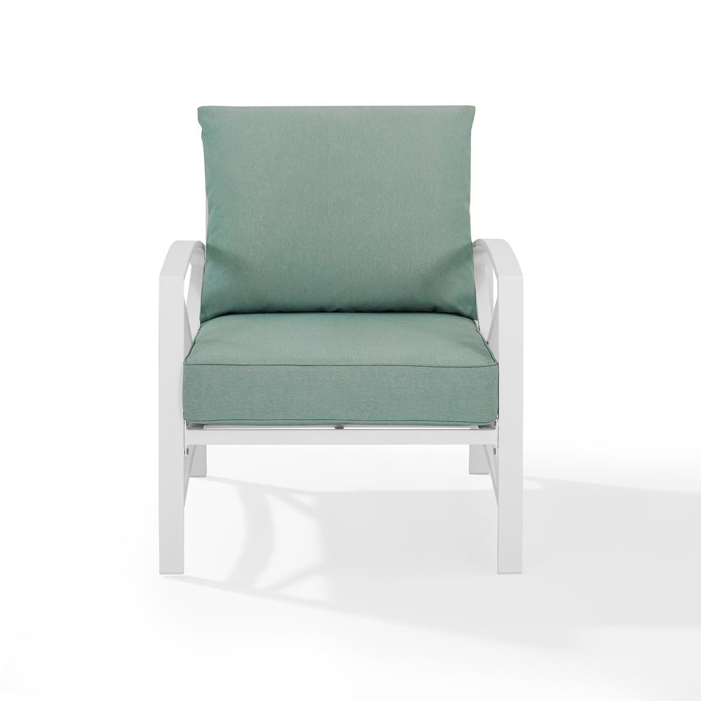 Kaplan Outdoor Metal Armchair Mist/White