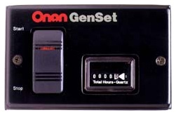 Deluxe Remote Start Panel W/Hour Meter For 3.6-7Kw RV Generators