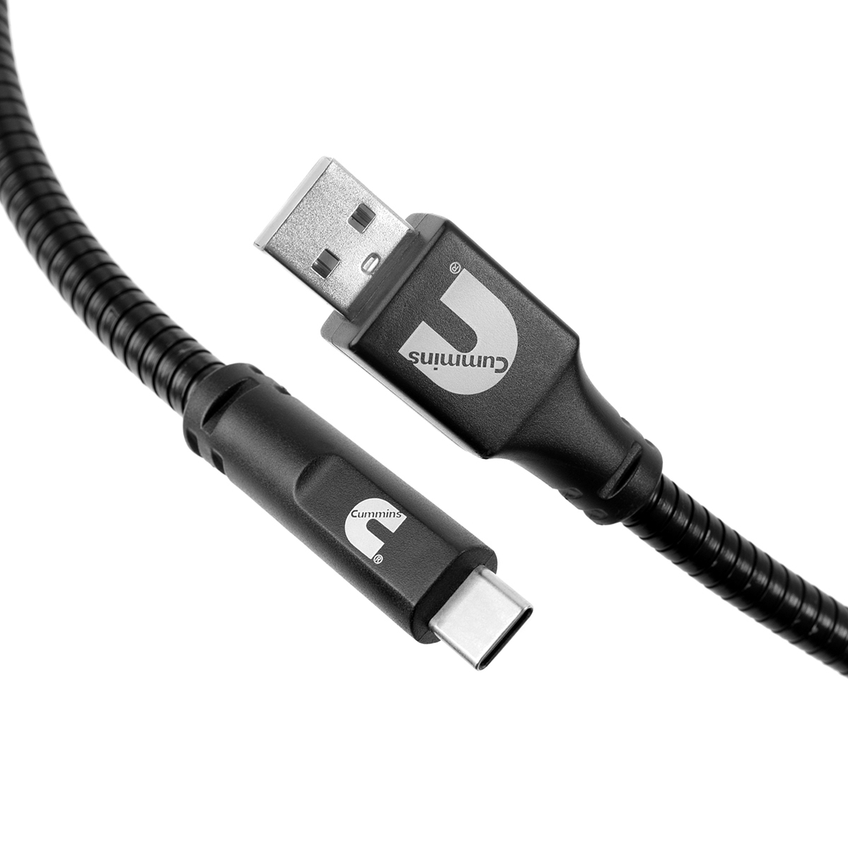 Cummins USB Type C Cable Android Compatible with 3 Cable Organizers CMN4702