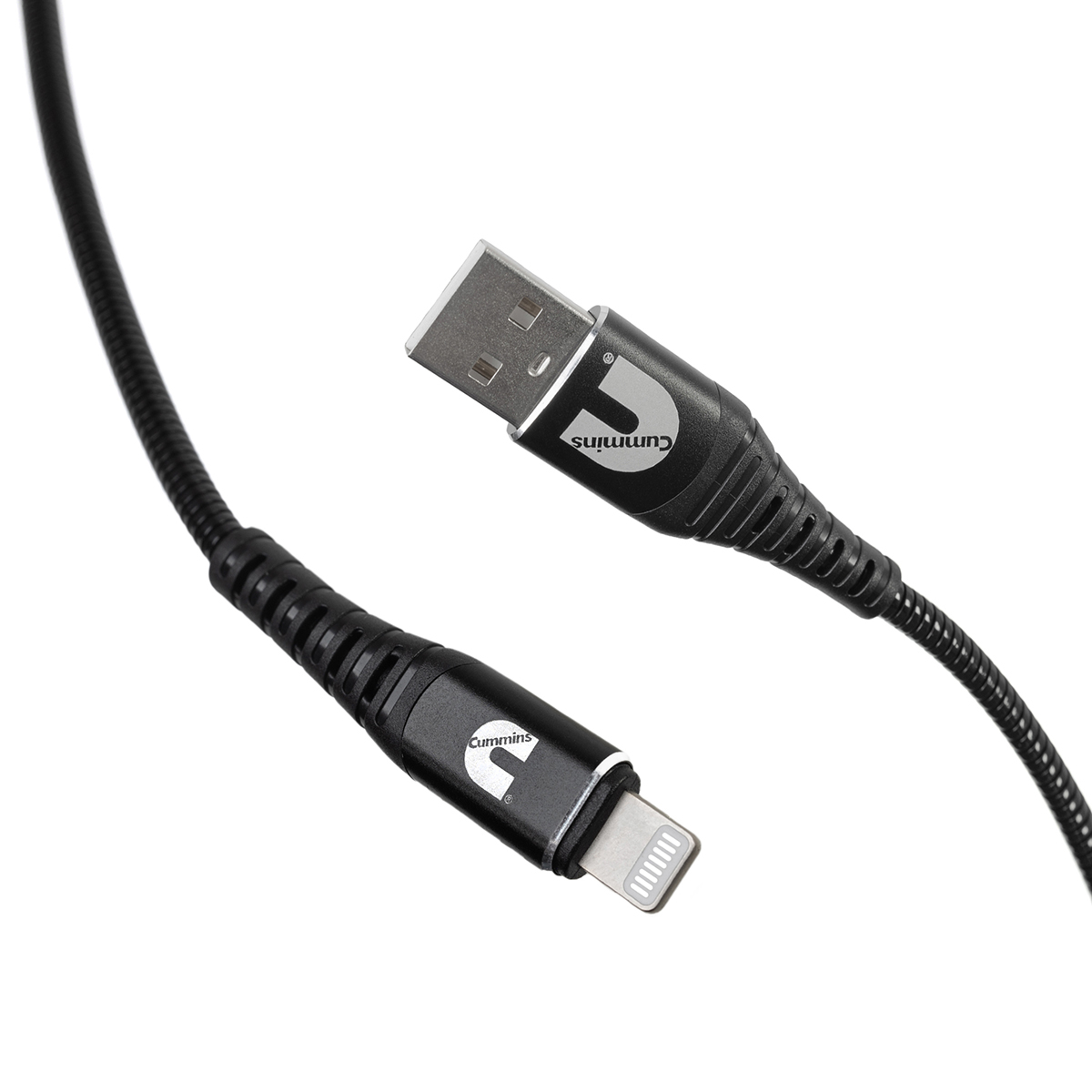 Cummins Flex USB to Lighting Cable for iPhone iPad and More 4ft MFI-Certified CMN4704