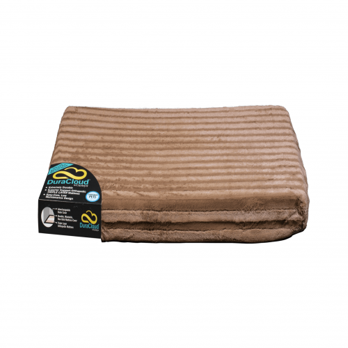 DuraCloud Orthopedic Pet Bed and Crate Pad Large Mocha