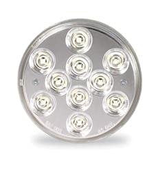 4IN ROUND CLEAR 10 LEDS