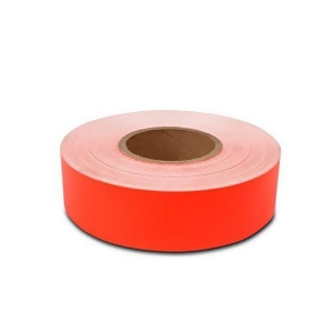 Fluorescent Orange Tape, 2In X 30Ft Roll