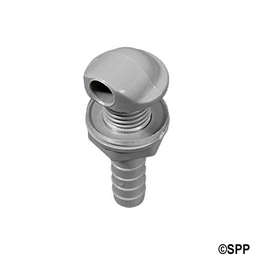 Air Lock Relief Fitting, CMP, 3/8"B, Gray