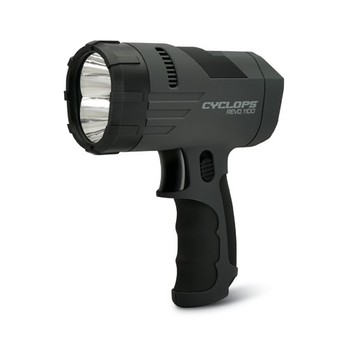 Cyclops Revo 1100 Lumen Handheld Spotlight - Rechargeable