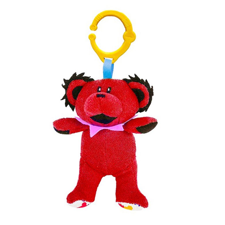 Grateful Dead Interactive Plush Dancing Bear - One Size Red