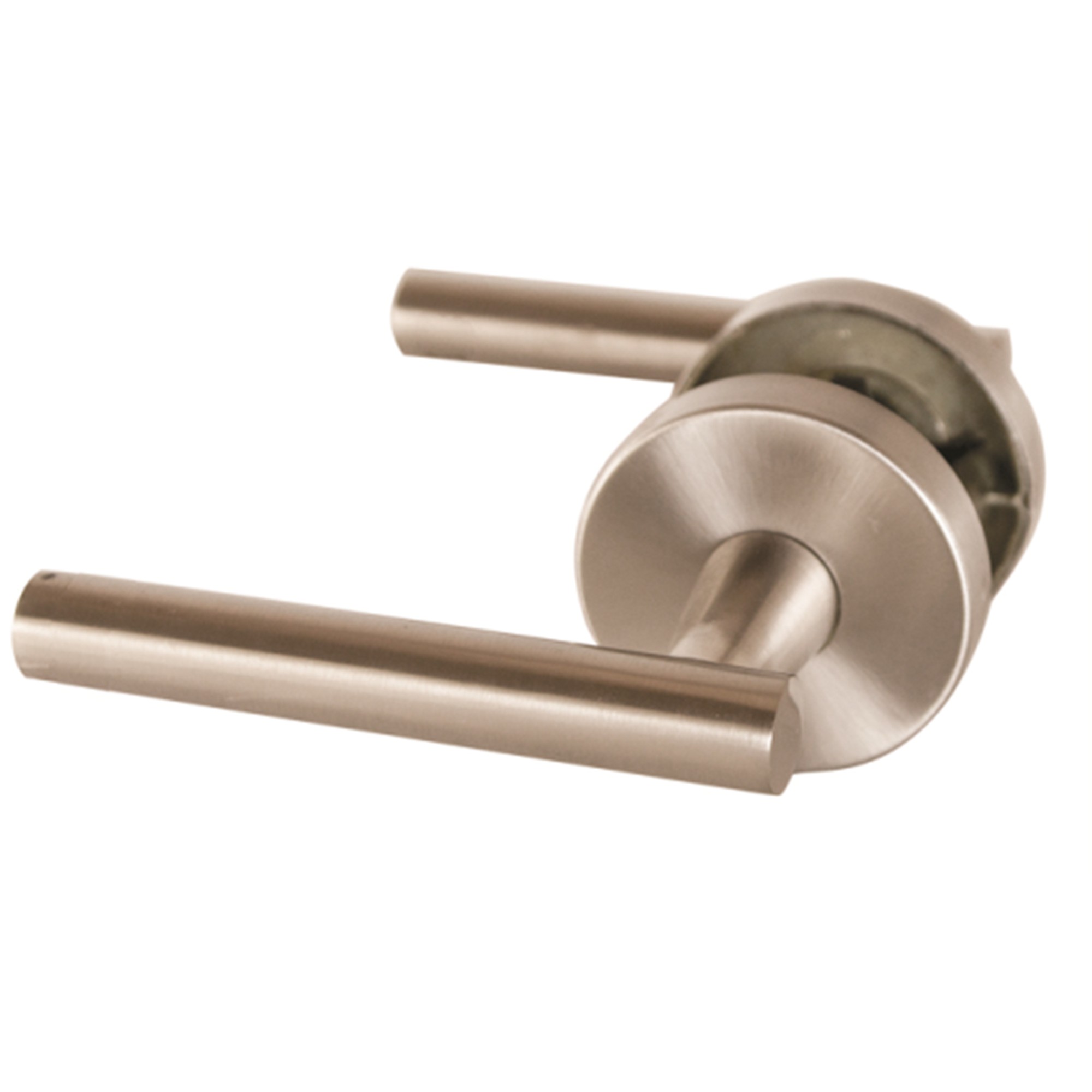 Design House 580951 Eastport Hall and Closet Door Lever, Reversible for Left or Right Handed Doors, Satin Nickel Finish