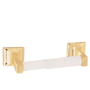 Millbridge Toilet Paper Holder, Polished Brass