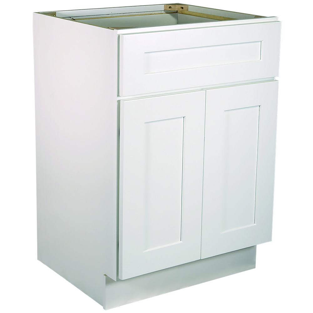 Design House 561340 Brookings 18-Inch Base Cabinet, White Shaker