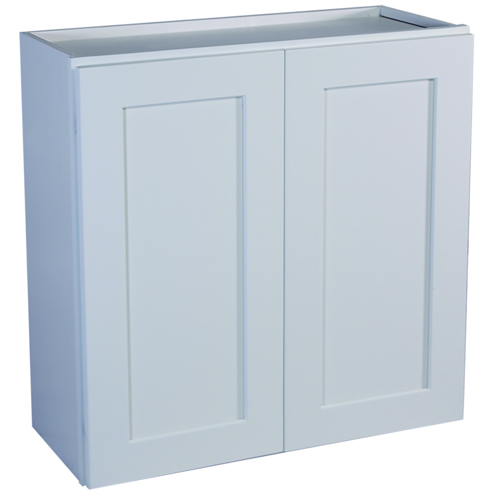 Design House 561605 Brookings 33-Inch Wall Cabinet, White Shaker
