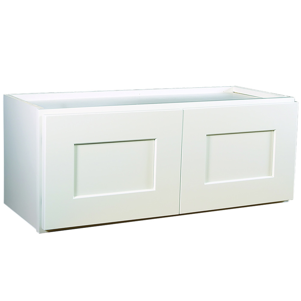 Design House 561639 Brookings 30-Inch Corner Wall Cabinet, White Shaker