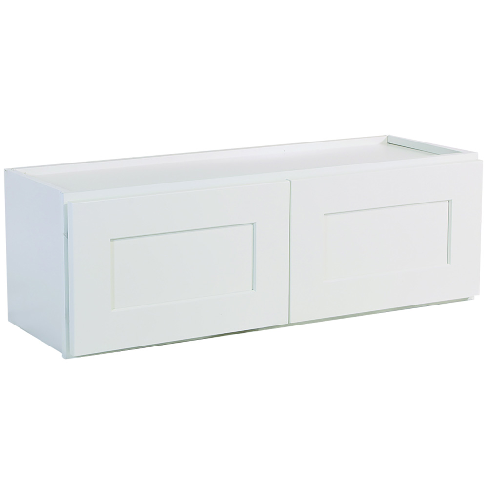 Design House 561670 Brookings 36-Inch Corner Wall Cabinet, White Shaker