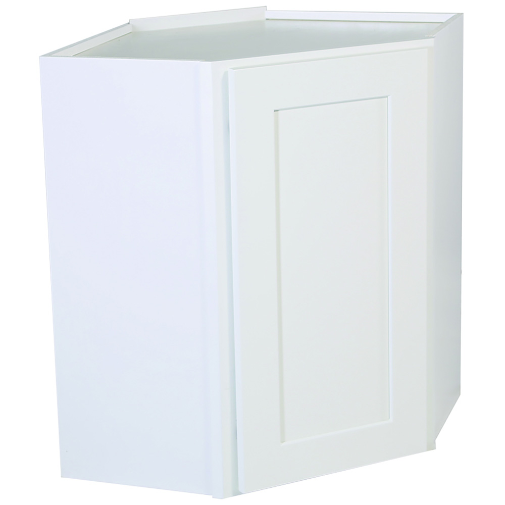 Design House 561779 Brookings 24-Inch Corner Wall Cabinet, White Shaker