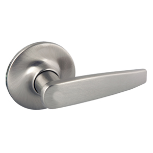 Delevan Dummy Door Handle, Reversible for Left or Right Handed Doors, Satin Nickel