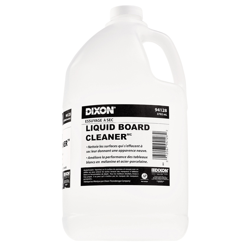 Dry Erase Board Cleaner, Gallon Bottle, 128 oz