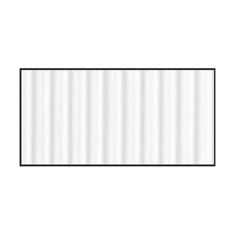 Corrugated Paper, White, 48" x 25', 1 Roll