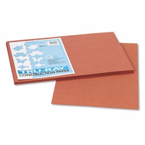 Construction Paper, Warm Brown, 12" x 18", 50 Sheets