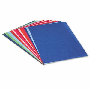 Deluxe Bleeding Art Tissue, 25 Assorted Colors, 12" x 18", 50 Sheets