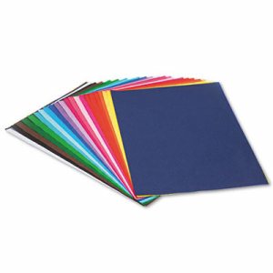 Deluxe Bleeding Art Tissue, 25 Assorted Colors, 12" x 18", 100 Sheets