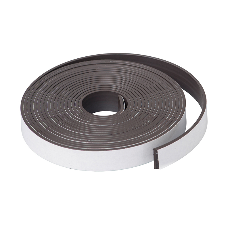 Magnet Strip with Adhesive, 1" X 10' Roll