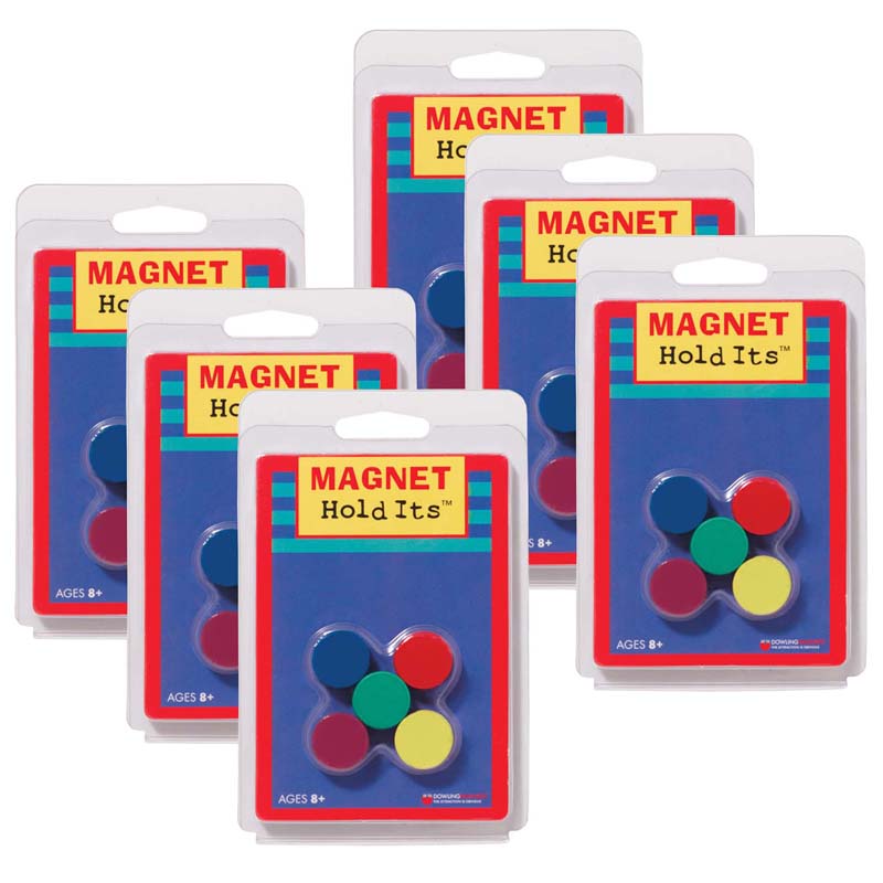 Ceramic Disc Magnets, 3/4", 10 Per Pack, 6 Packs