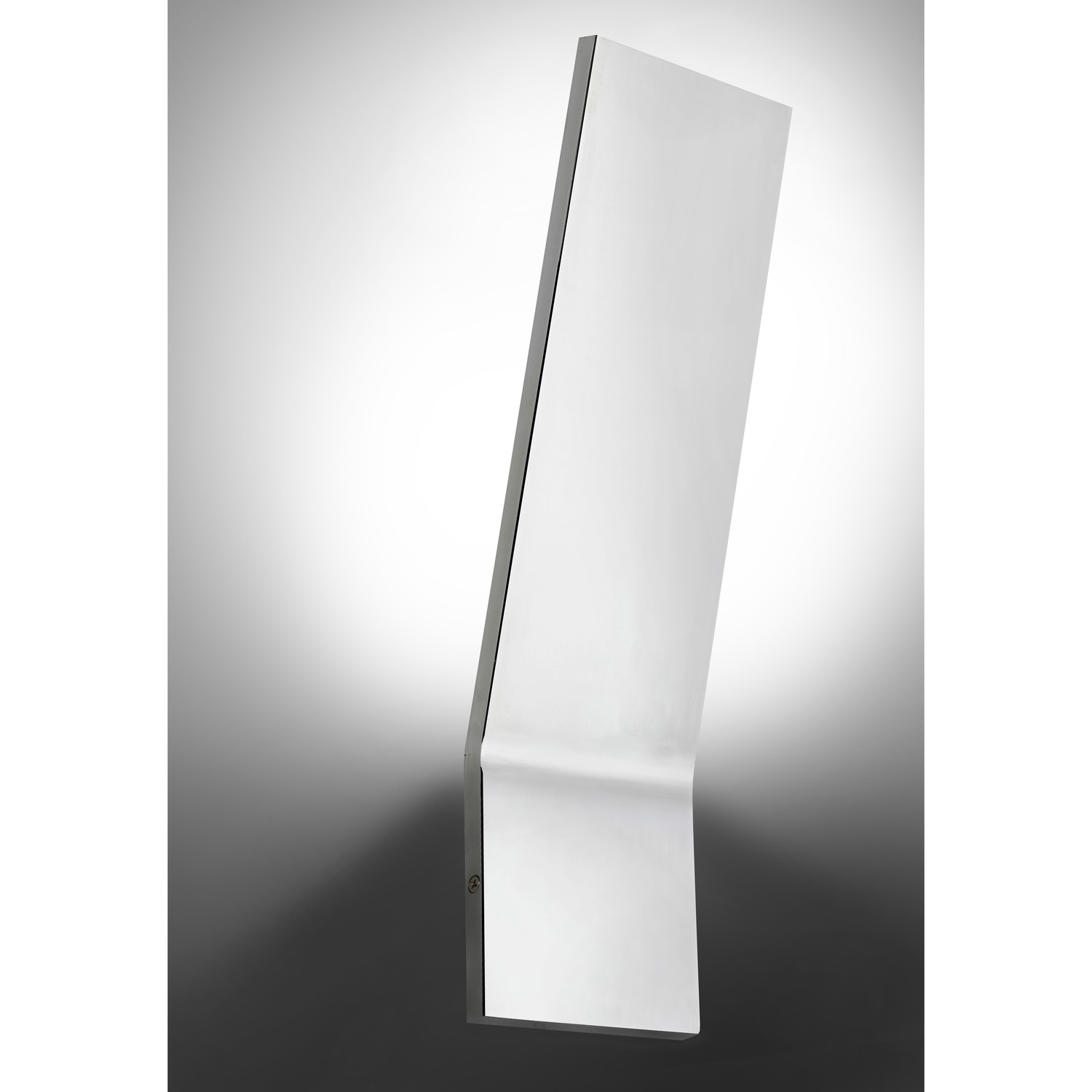 20W Wall Sconce, Polished Chrome  with Frosted Diffuser