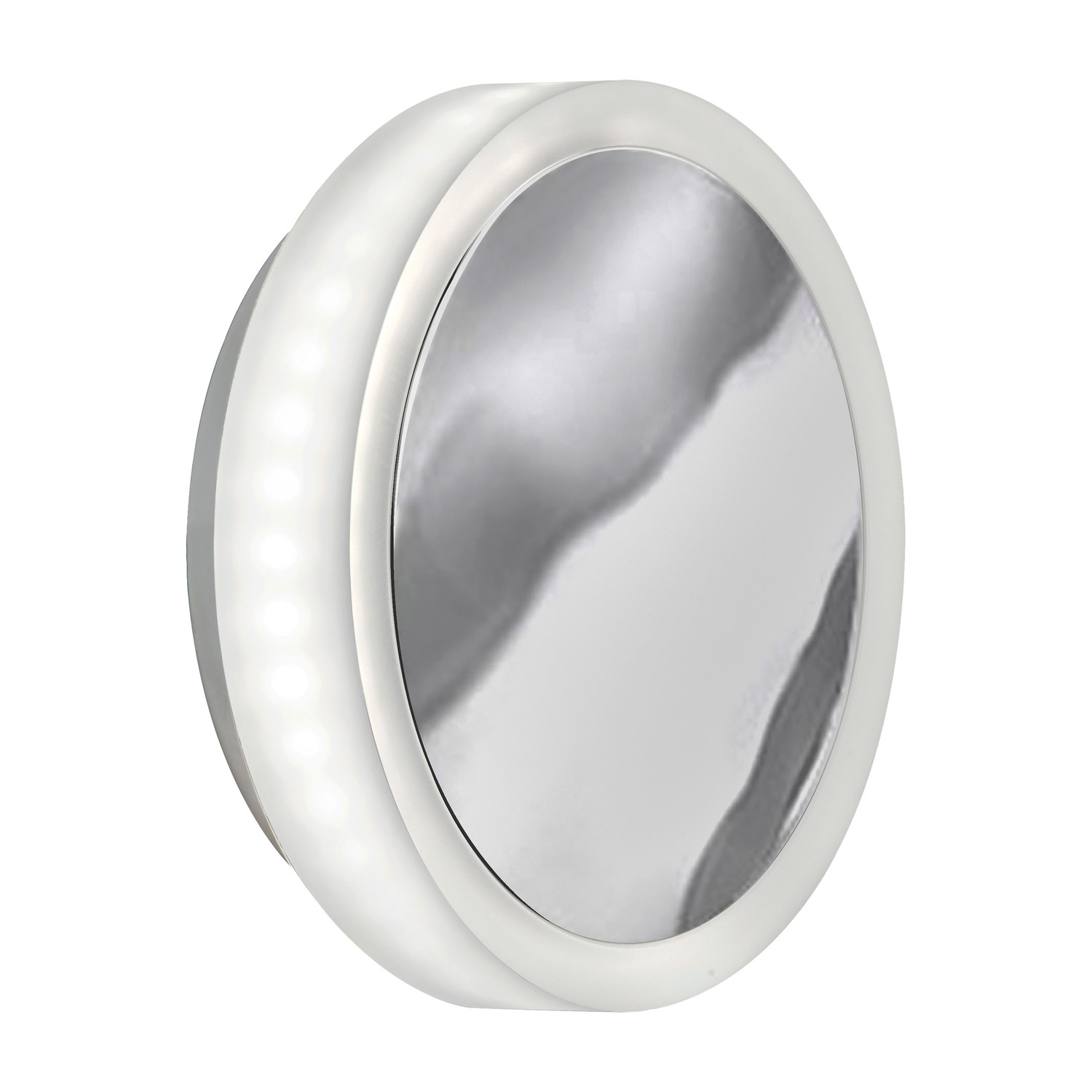 12W Polished Chrome Wall Sconce w/ Frosted Acrylic Diffuser