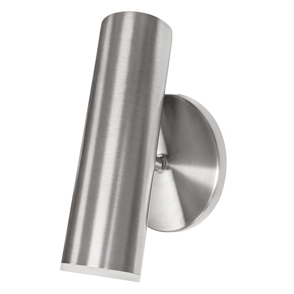 6W Wall Sconce, Satin Chrome with Frosted Acrylic Diffuser    (CST-106LEDW-SC)