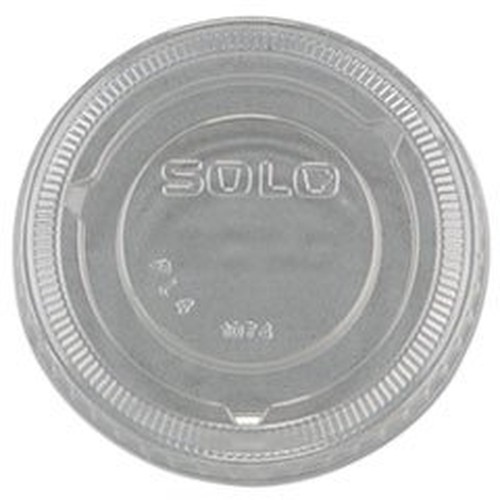Dart Conex Portion Container Lid for 325P and 400P, 20/125/cs, Clear, 