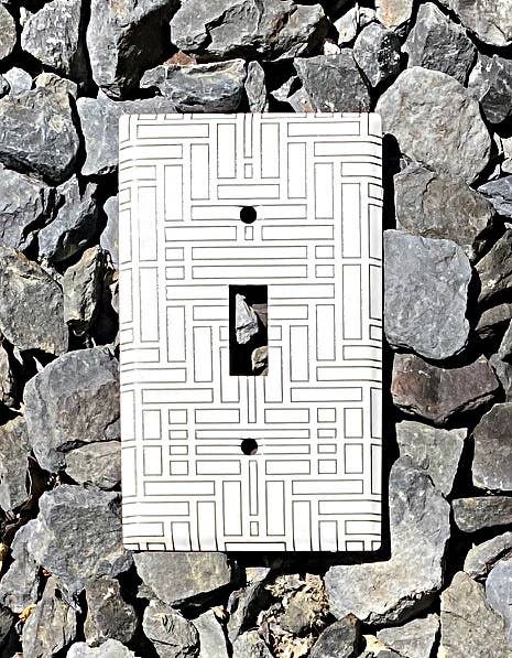 Switch Plate Light Switch Cover - SingleAztec