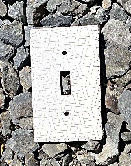 Switch Plate Light Switch Cover - DoubleGeometric
