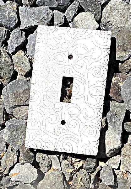 Switch Plate Light Switch Cover - DoubleSquiggles