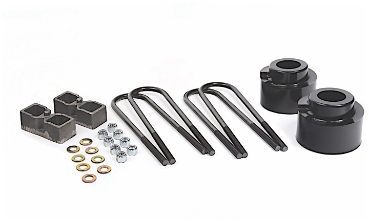 05-16 FORD 350 4WD W/DANA 70 2-1/2 IN. FRONT LIFT KIT EXT. FRONT SHOCKS REQ. (AVAILABLE SEPARATELY)
