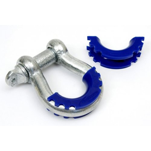 D-RING ISOLATORS(FITS STD 3/4IN D-RINGS/SHACKLES-BLUE)