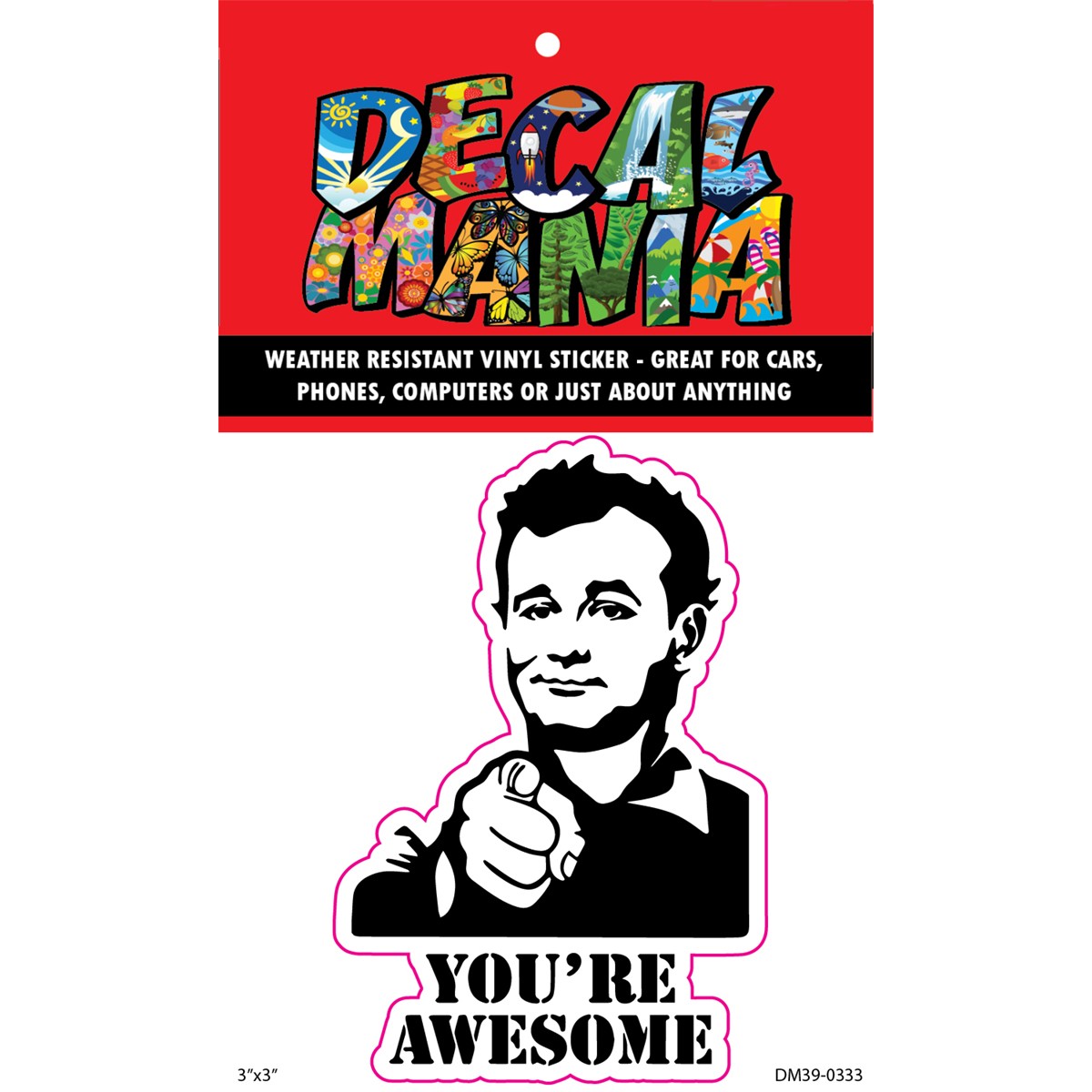 DecalMania - Youre Awesome 2PK 3 .in De
