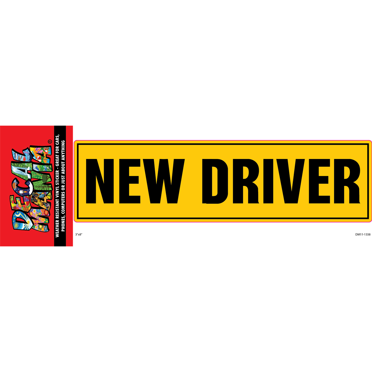 DecalMania - New Driver 1PK 8in