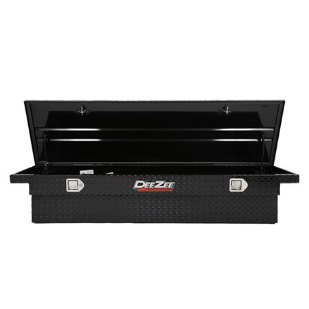 RED LABEL LOW PROFILE SINGLE LID CROSSOVER TOOL BOX - BLACK
