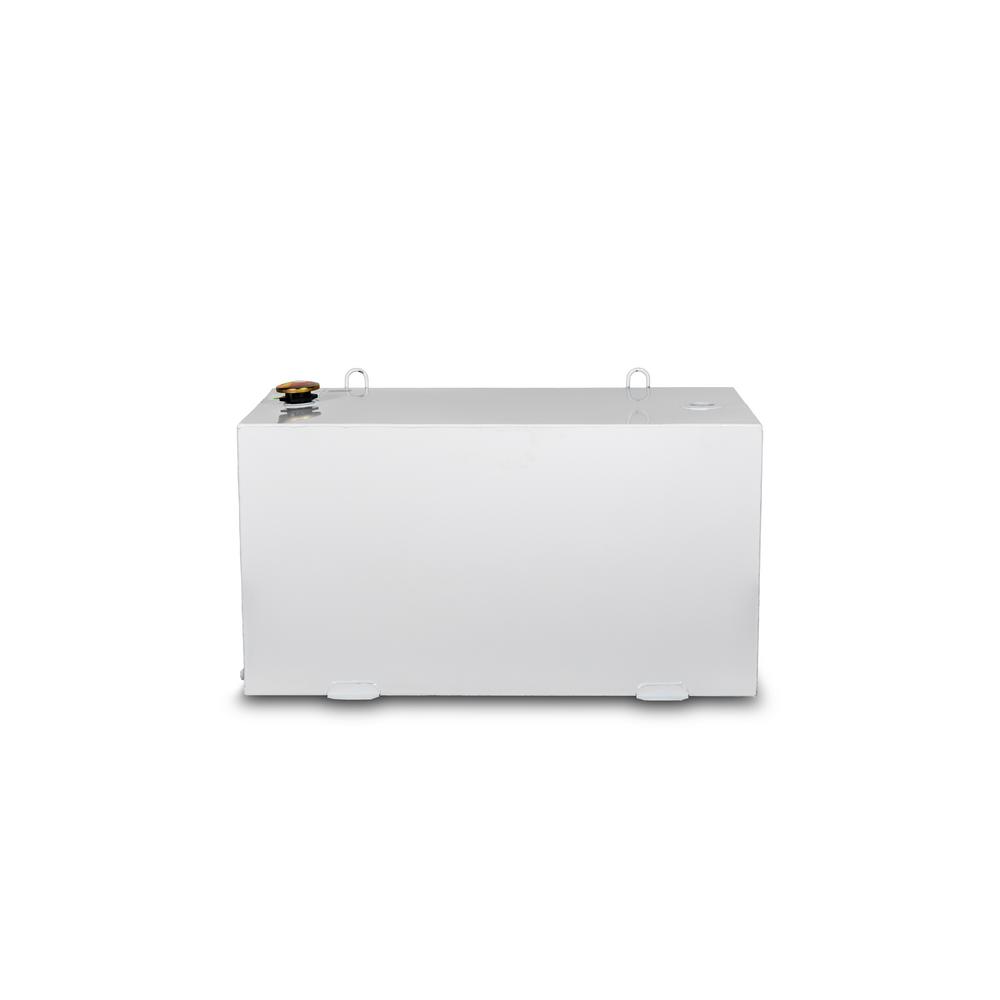 JOBOX 100 GAL RECTANGULAR STEEL TRANSFER TANK - WHITE