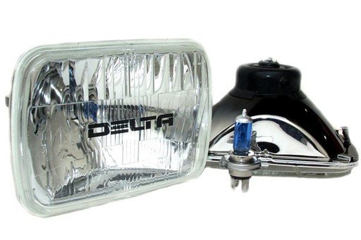 5 x 7-inch Xenon Headlight Kit w/Halos