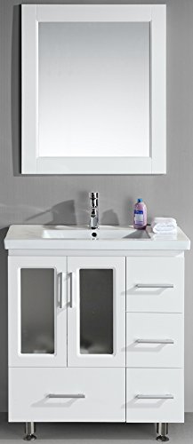 Stanton 32" Single Sink Vanity Set with Drop-in Sink in White