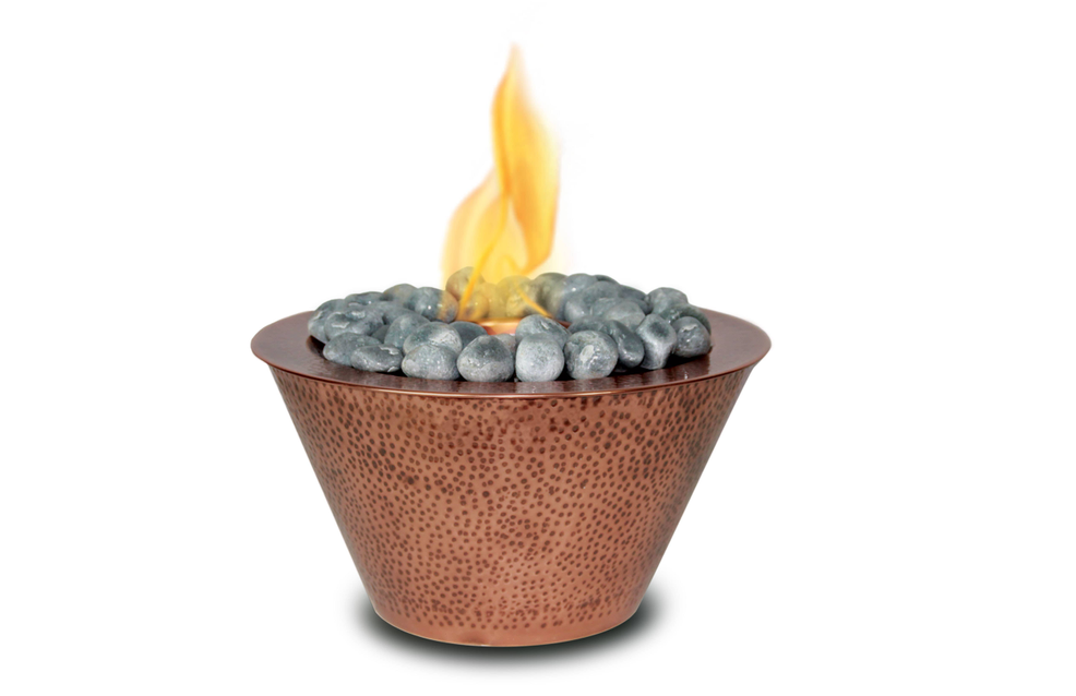 Anywhere Fireplace In/Outdoor Gel Fireplace-Oasis (Copper)
