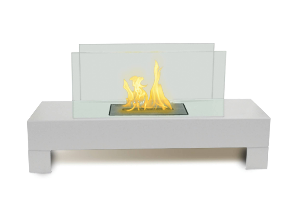 Anywhere Fireplace Indoor/Outdoor Fireplace Anywhere Fireplace Indoor/Outdoor Fireplace-Gramercy White