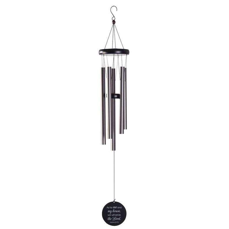 Aluminum Windchime As For Me And My Joshua 24:15 