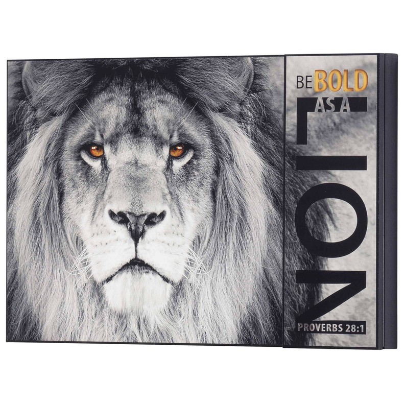 Be As Bold As A Lion Wall Plaque