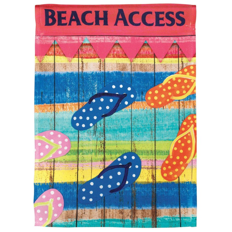 Beach Access Polka Dot Flip Flops 